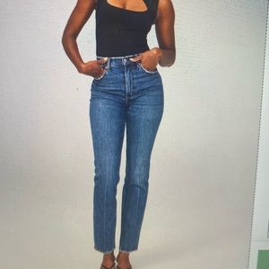 Abercrombie dark wash jeans - size 25